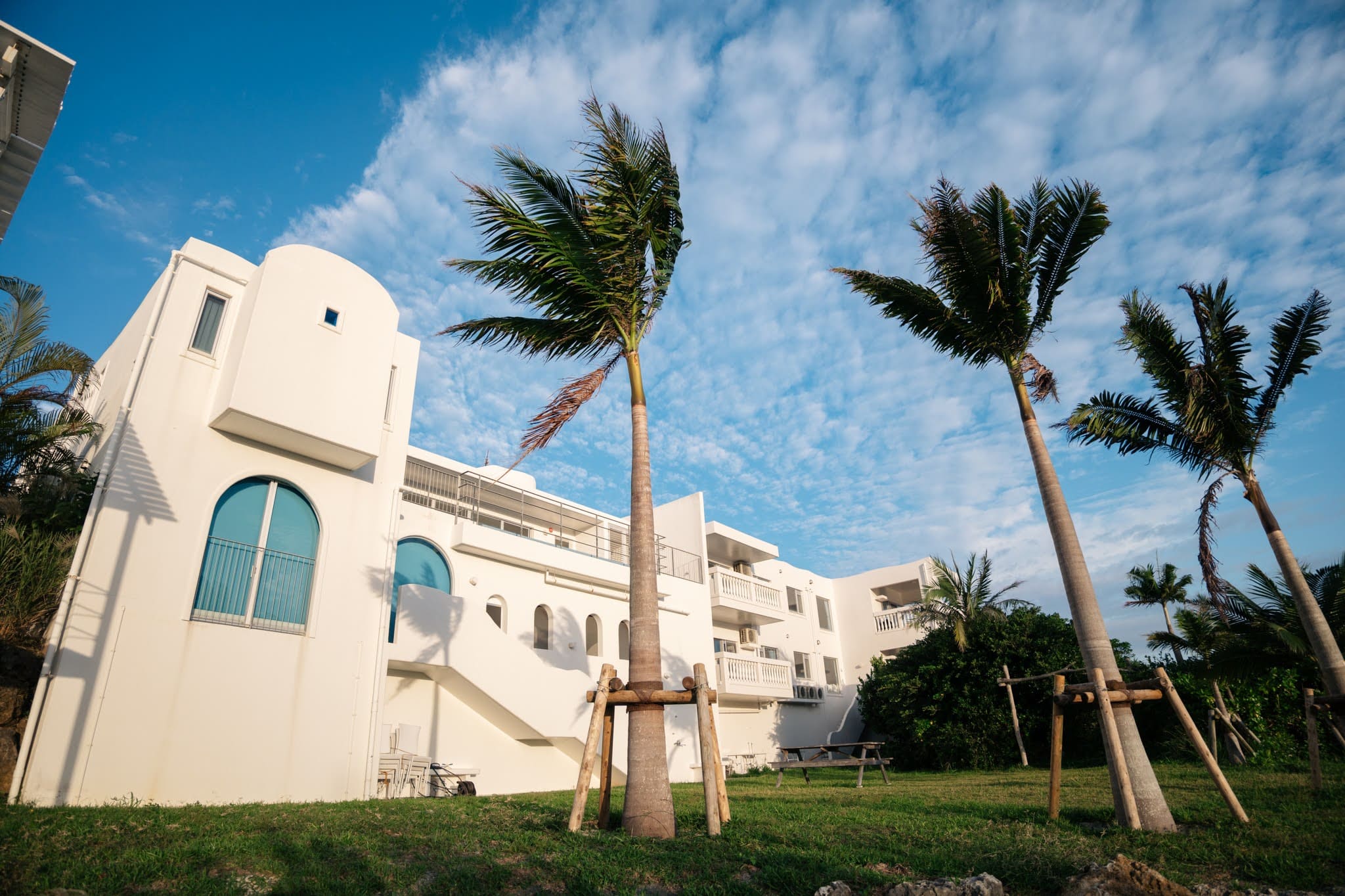 お庭は共有スペースとなります